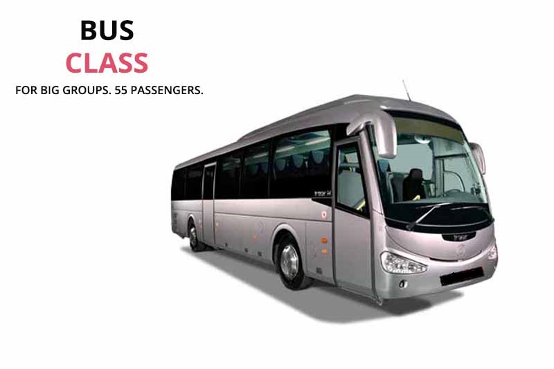 Private bus and minibus rental with driver in Castellon